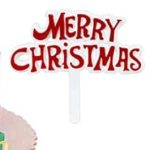 Christmas Cupcake Topper