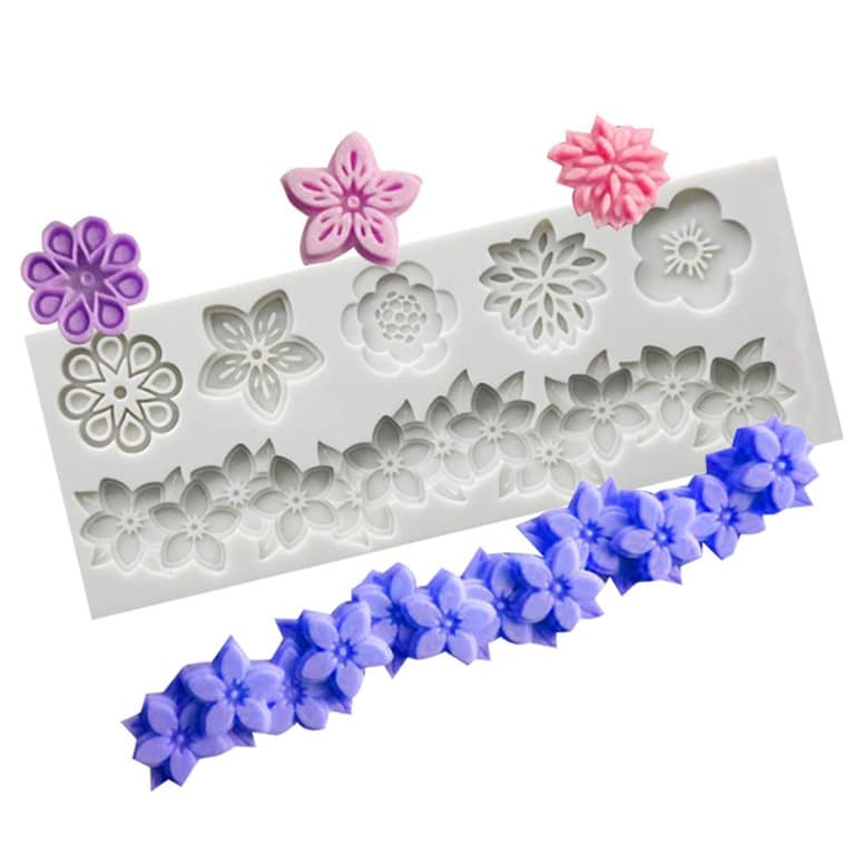 101441.jpg Flowers & Bunch Silicone Mould, SM-1327 - Image 1