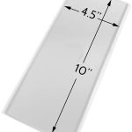 Acrylic Scraper, 10inch*4.5inch, 5mm thickness