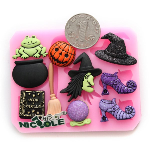 101621.jpg Halloween Silicone Mould - Image 1