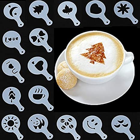 101632.jpg Coffee Stecil Ste, 16pcs - Image 1