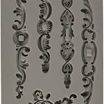 Relief Border Fondant & Gumpaste Silicone Mould, SM-1637
