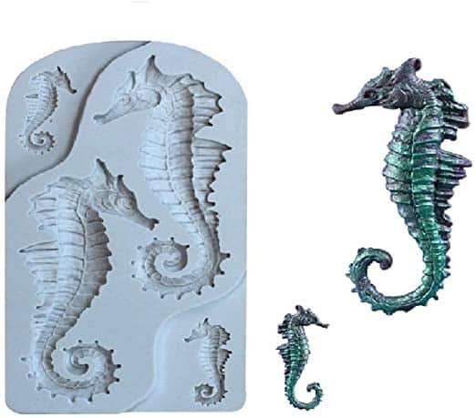 101665-a.jpg Sea Horse Silicone Mould, SM-1843 - Image 1