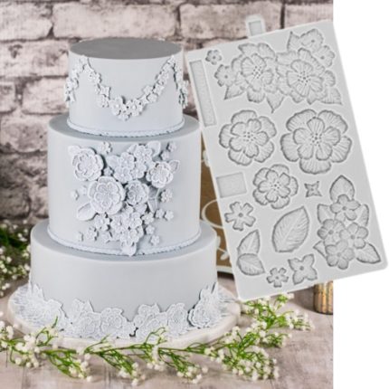 Brush Embroidery Silicone Mould, SM-1709