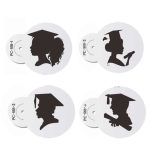 Graduates Top Stencil Set, 4pcs