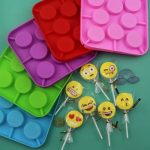 8 Cavity Smiley Emoji Lollipop & Chocolate Mould