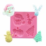 Christmas Silicone Mould, 4s
