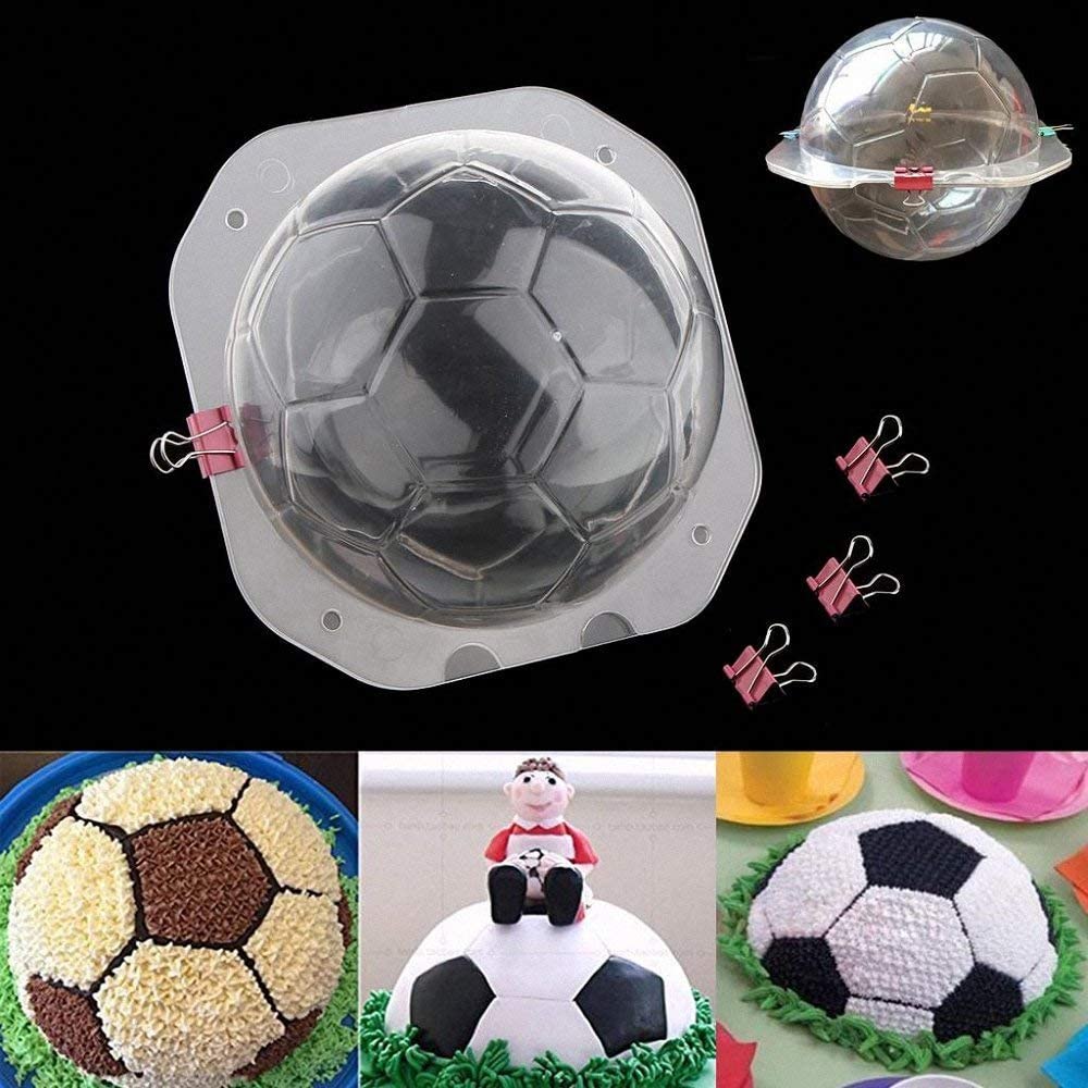 102931.jpg 3D Football Chocolate Mould, 15cm - Image 1