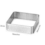 Perforated Tart Ring 70mmx70mmx20cm