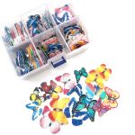 Pre Cut Wafer Butterflies, 320pcs