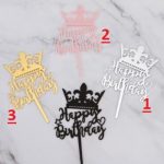 Happy Birthday  Acrylic Cake Topper