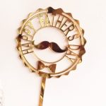 Happy Father's Day Acrylic Cake Topper
