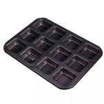 12 Cup Non-Stick Square Mould