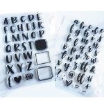 Alphabets Stamps Set & Board
