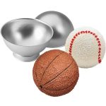 16cm Half Ball Cake Pan Set, (6.3")