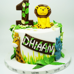 Jungle Animal Cake