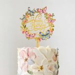 Happy Birthday Cake Topper