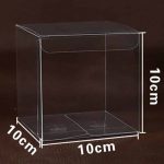 Acetate Box 10x10x10cm, 10pcs