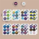 Ramadan & Eid Sticker, 96pcs