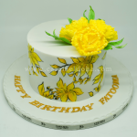 Yellow Flower Cake