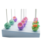 Flower and Carrot Cakepops