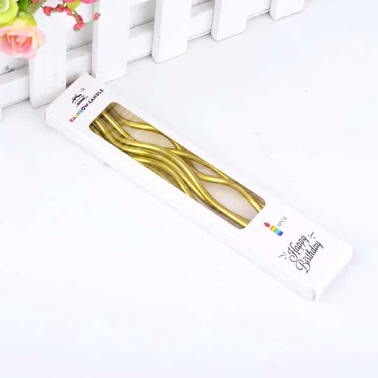 3328_4_.jpg Gold Curly Candles - Image 1