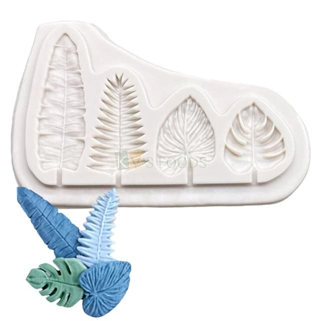 3464676629.jpg 4pcs Leaves Mould - Image 1