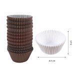 Brown Mini Cupcake Cases 250pcs, 4.3cm x 3cm