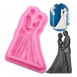 Bride & Groom Silicone Mould