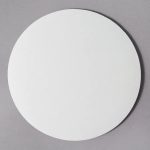8" Round Single Corrugated Cake Board, 5pcs