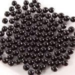 Edible 4mm Black Pearls, 100g