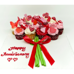 Flower Bouquet Cupcakes