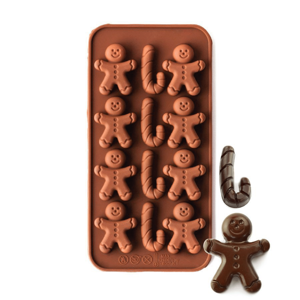5148.png Gingerbread Man Chocolate Mould - Image 1