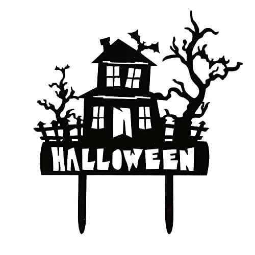 51zcbwmmgcl.jpg Halloween Acrylic Cake Topper - Image 1