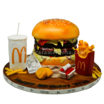 Burger Cake