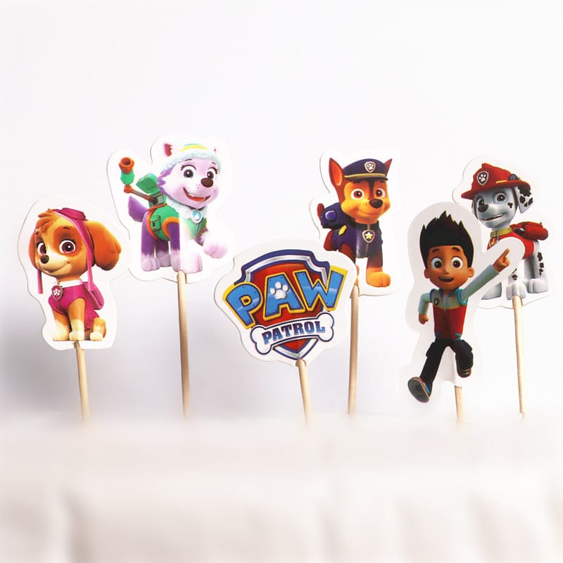 6_19.jpg Paw Patrol Cupcake Topper Picks - Image 1