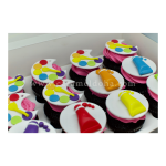 Art Themed Cupcakes