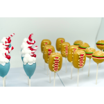 Hotdog and Burger Cakepops