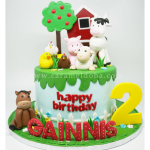 Farm Animals Cake