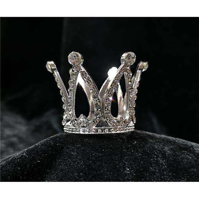 8ffca3d5-e410-44d4-9c7b-95eb363da85c.fd2ed562184351de40075acdb25eaa36.jpeg Mini Crown Topper - Silver - Image 1