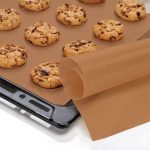 High Temp Cloth Brown Baking Sheet, 60x40cm