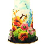 Palette Knife Painting Cake