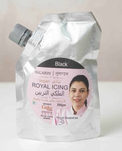 Black Royal Icing 200g