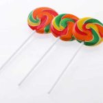 Colorful Fruity Lollipop