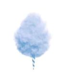 Cotton Candy Sugar, Blueberry Flavor 1kg