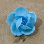 Edible Wafer Paper Flowers - BLUE