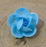 Edible Wafer Paper Flowers - BLUE