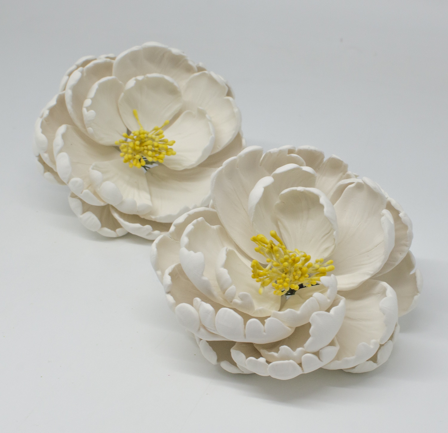 PNYB-WH-Peony-Large-White.jpg Open Peony White 2pcs, PNYB@2WH - Image 1