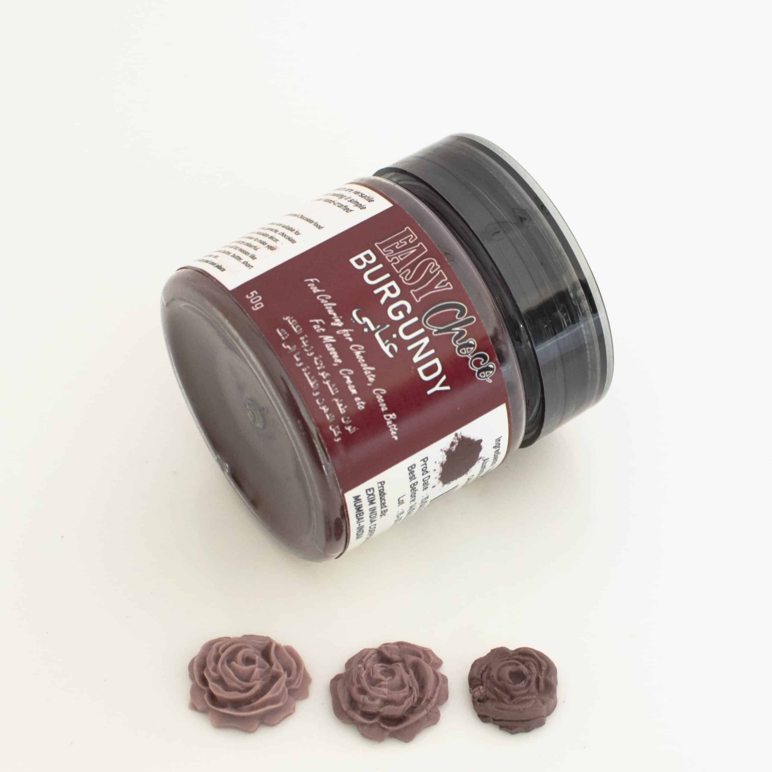 Powder-lake-burgundy-scaled-1.jpg Easy Chocolate Burgundy, 50g - Image 1