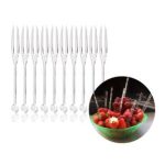 Clear Dessert Forks 50pcs*8cm